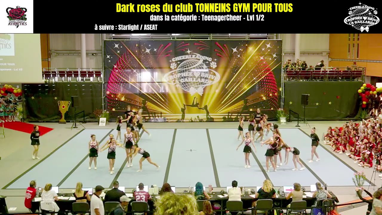 Dark Roses du club TONNEINS GYM POUR TOUS au 18ème Trophée de Brive