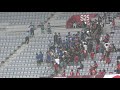 マリノスサポさん、緩衝帯を突破してお隣までやってきた。 浦和レッズ vs 横浜Fマリノス 2019年7月13日 Jリーグ