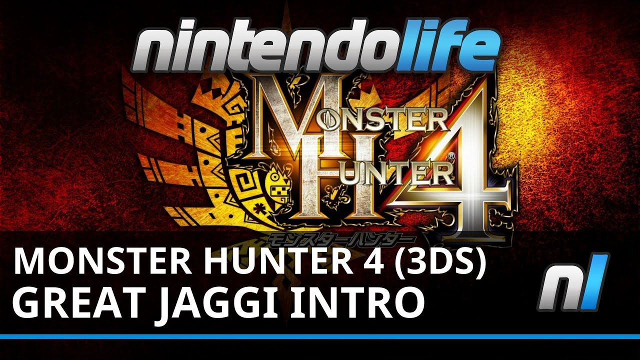 nintendo 3ds computer emulator Monster Hunter 4 (3DS) Great Jaggi Introduction