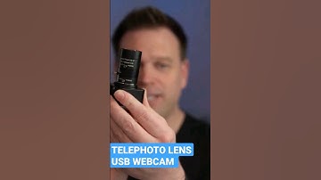 USB Webcam with 5-50mm Telephoto Lens? #streaming #remotework