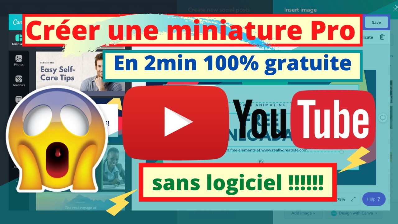 [TUTO] Comment faire une miniature PRO YouTube sans logiciel 2020