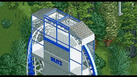RCT2 megapark: Alabastine Funland (part 3) - Next coaster - beginning