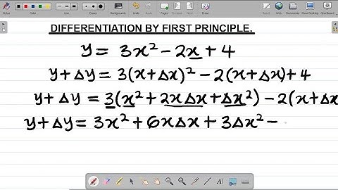 Differentiation from First Principle 2 | First Principle of Differentiation #jonahemmanuel