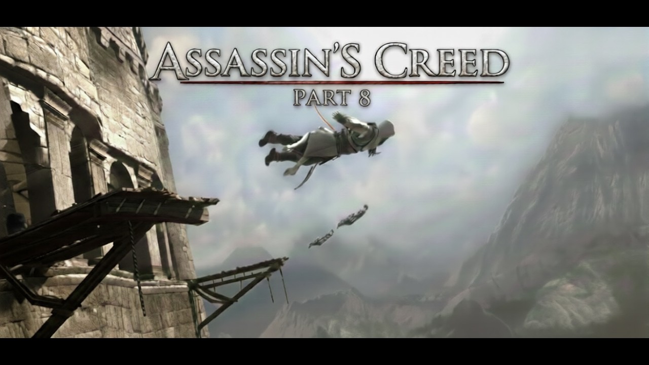 Assassin's Creed 1 100% | Walkthrough | Acre and  Templar flags Memry Block 4 part 8