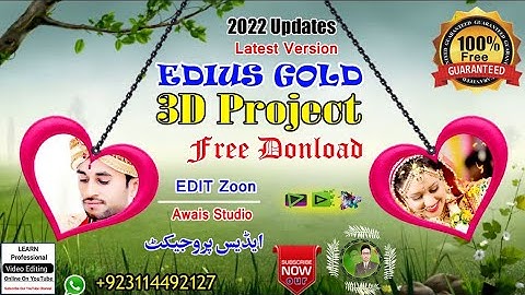EDIUS PROJECT 2022 || Ho Gaya Hai Pyaar | Free Download By Awais Studio