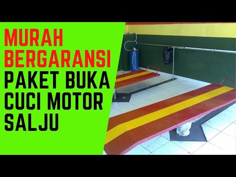 Instalasi Paket Usaha Cuci Motor 3 Hidrolik Bpk Iwan Sarfa - Ternate #carwash #autocare #alatcucimob. 