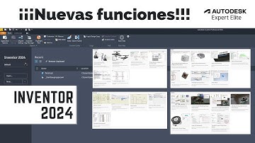 Autodesk Inventor 2024 - Nuevas Funciones