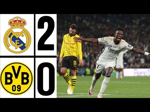 Real Madrid vs Borussia Dortmund 2-0 - Match Highlights - UCL FINAL 2024