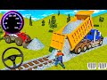 Railroad JBC Builder Simulator 3D - Train Station Road Construction - Android GamePlay 2024