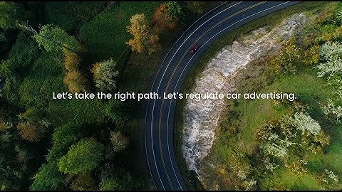 Reverse the trend : ask for a tighter regulatory framework on ads for gas-powered cars.