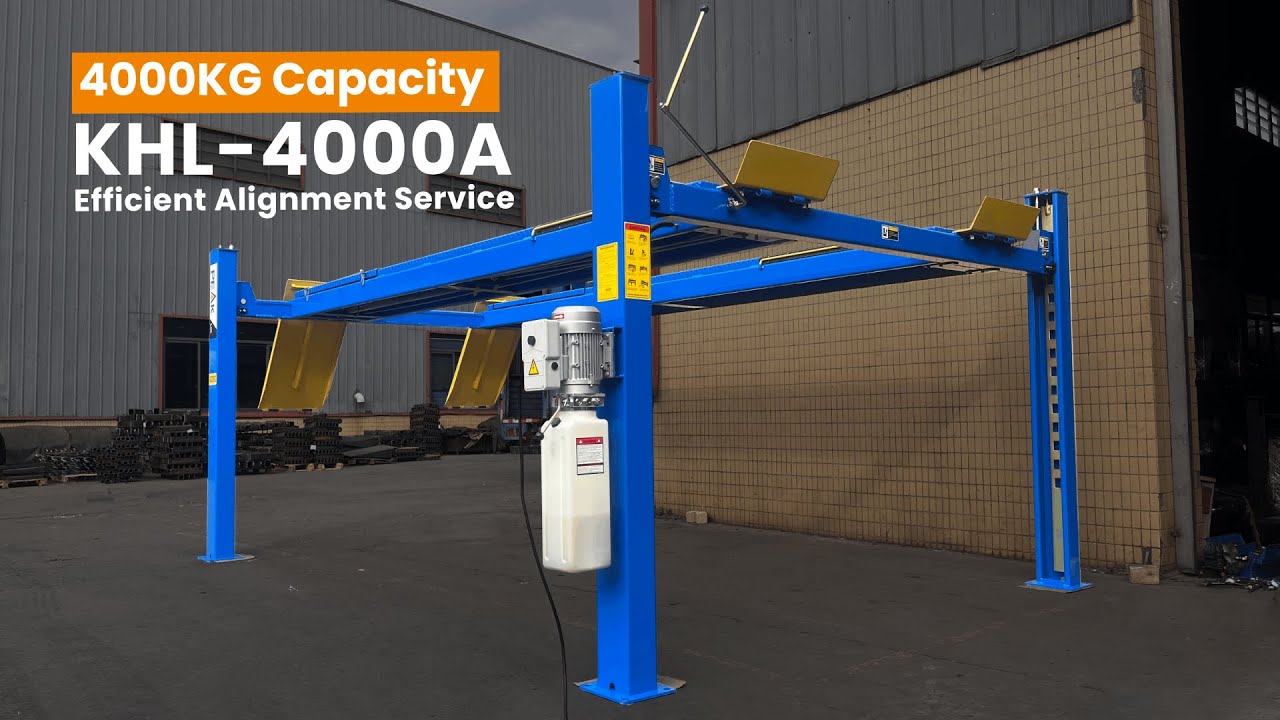 PEAK KHL-4000A Alignment 4-Post Lift (Efficient Alignment Service)