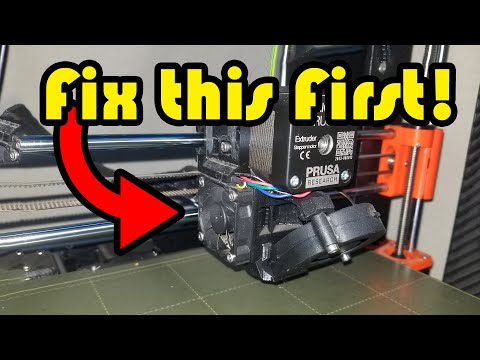 How to fix a 3D printer clog by checking the fan