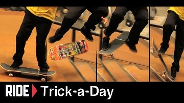 How-To Skateboarding: Frontside Shove-it Late Flip with Willy Santos