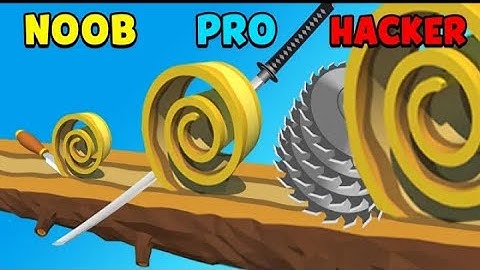 NOOB vs PRO vs HACKER - Spiral Run 3D