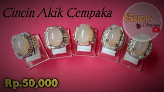 Cincin Akik Cempaka