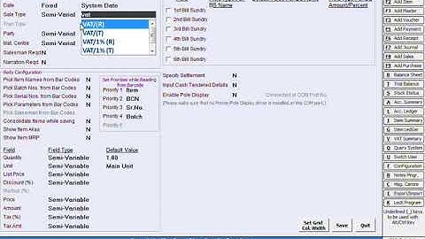 POS Data entry in BUSY Hindi
