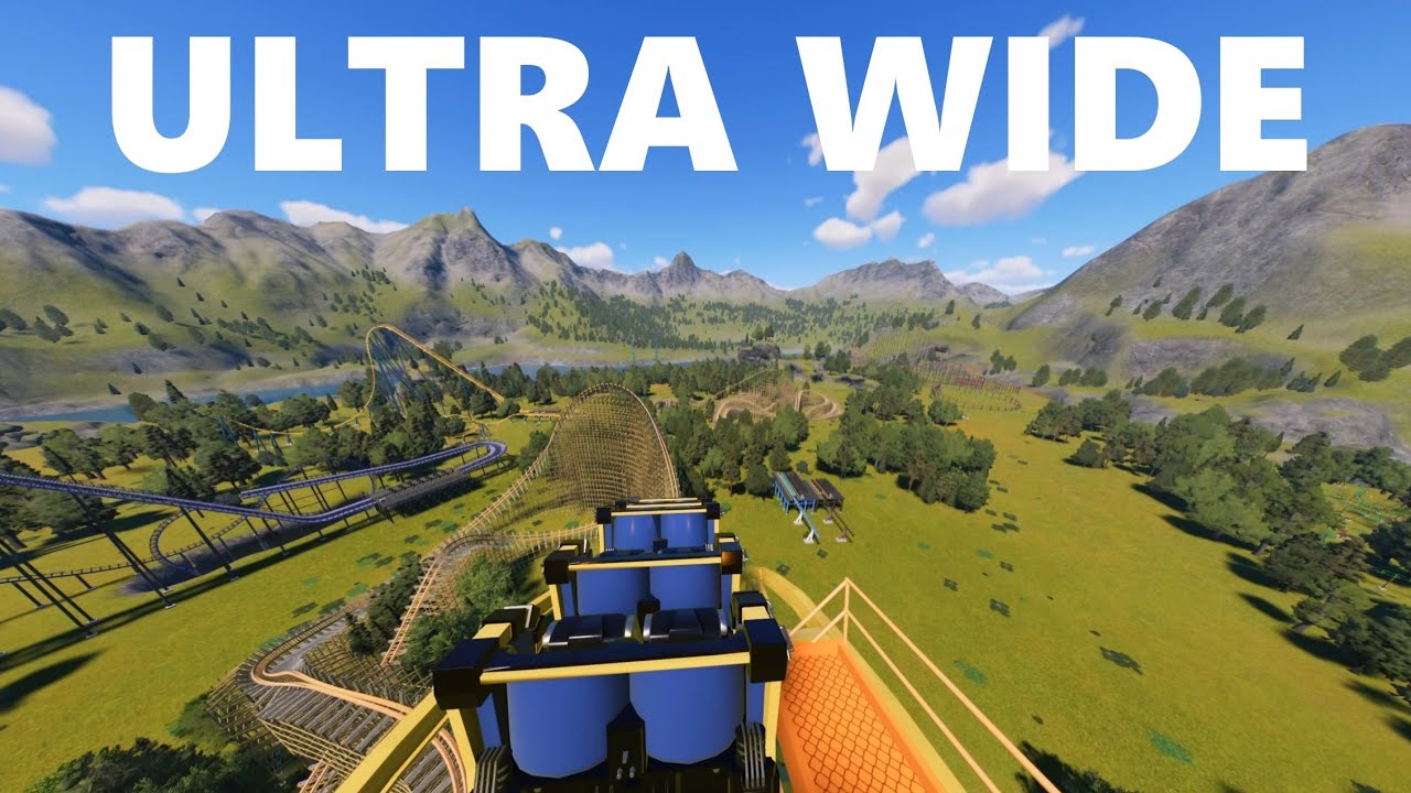 ULTRAWIDE PLANET COASTER 2 POV TEST