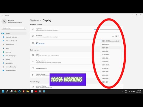 Windows 11 Screen Resolution Problem [FIXED]
