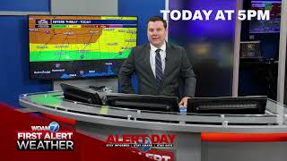 WDAM Promo - Weather Tease - WDAM 7 News at 5: Early Warning [4/28/26] (:15)