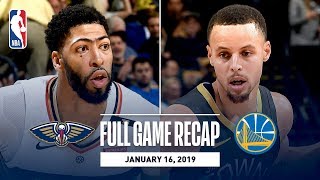 Full Game Recap: Pelicans vs Warriors | New Orleans \& Golden State Combine To Hit 43 Three-Pointers