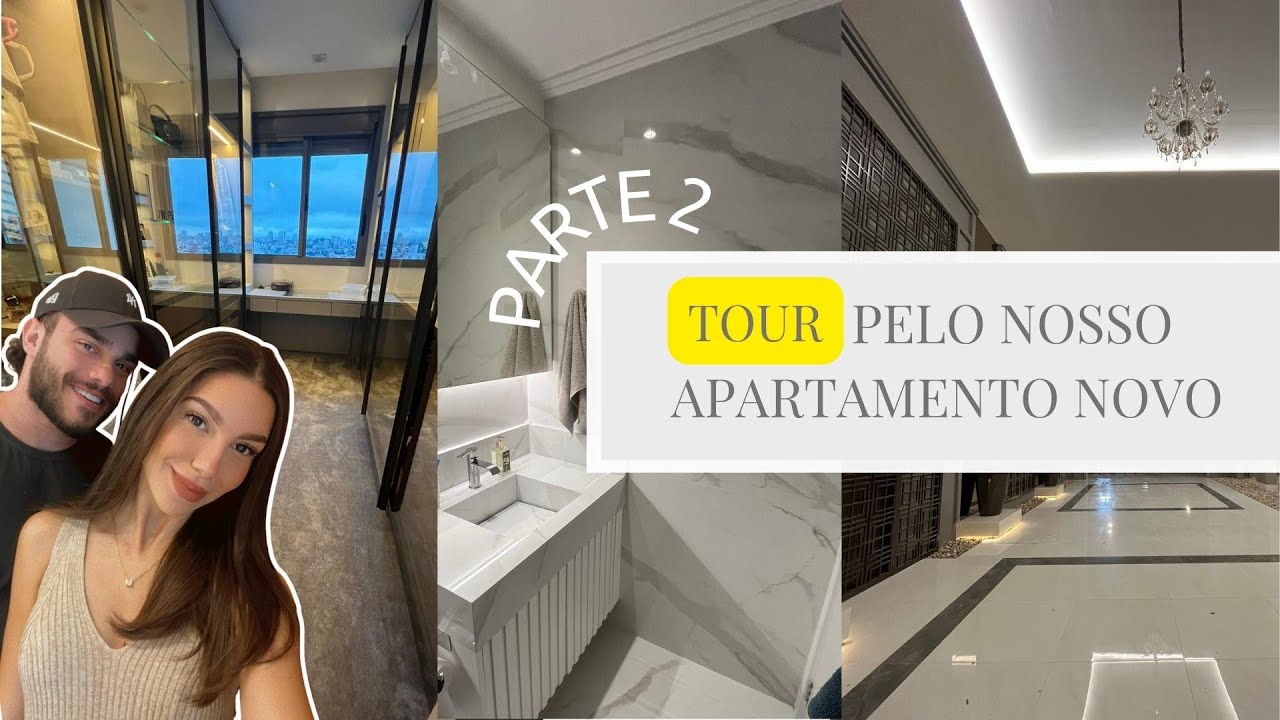 Tour pelo meu APARTAMENTO: CLOSET DE RICA e Suíte Principal! Parte 2