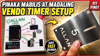 ALLAN 1203 TIMER - SUPER PINAKA MADALING VENDO TIMER SETUP