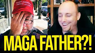Maga Dad Crumbles After His Son Owns Him 