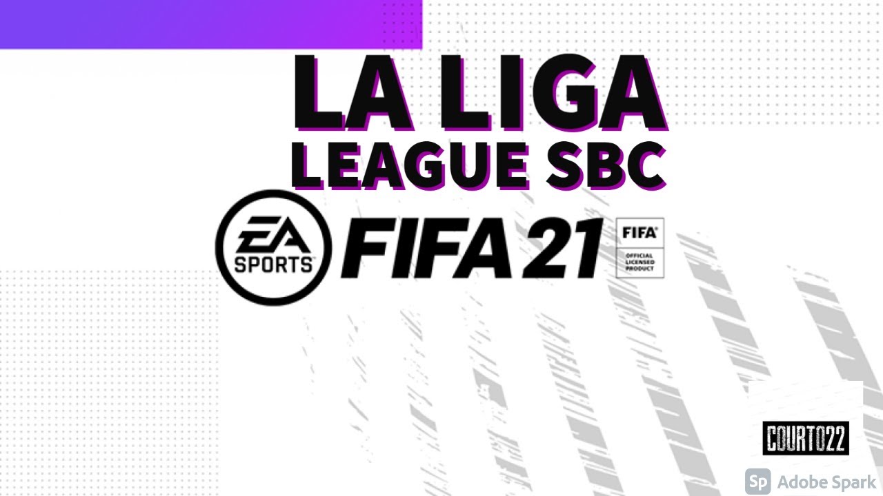 Fifa 21- La Liga league SBC - My 1st PS5 video