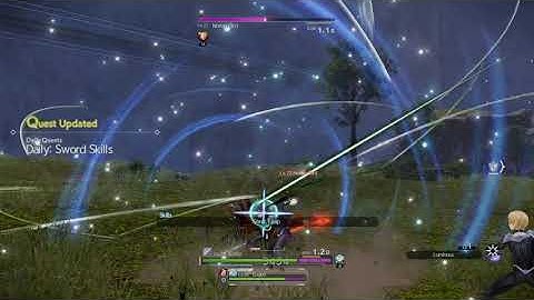 Sword Art Online: Alicization Lycoris - Daily Quest: Sword Skills cleared (one-handed sword skill)