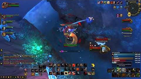Mists of Tirna Scithe ++15: Fury Warrior (222) iLvl) - WoW Shadowlands 9.05 Mythic+ Dungeon