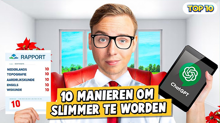 10 MANIEREN OM SLIMMER TE WORDEN!