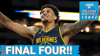 FINAL FOUR PREVIEW! | (1)Arizona vs (1)Michigan, (3)Illinois vs (2)UConn Predictions