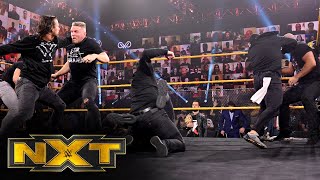 Finn Bálor lures Pat McAfee \& company into a brawl with Undisputed ERA: WWE NXT, Nov. 18, 2020