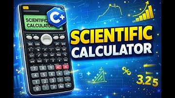 C++ Scientific Calculator Program | Complete Project with Functions & Menu