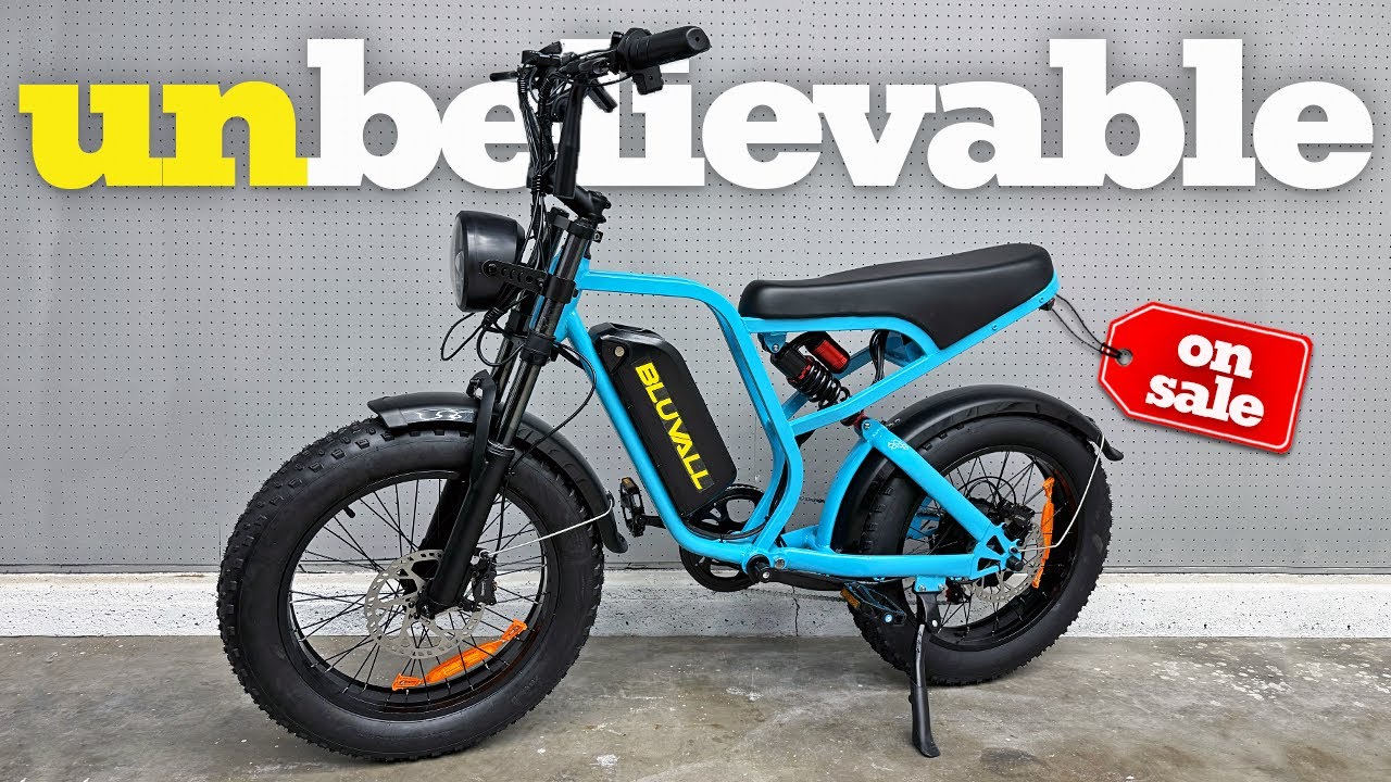 Не могу поверить, что этот электровелосипед стоит меньше 900 долларов | Обзор Bluvall SU8