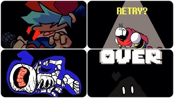 Papyrus in FNF | Best Game Over Screen - Friday Night Funkin