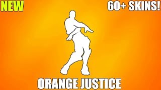 Fortnite Orange Justice Emote 1 Hour Youtube - fortnite orange justice roblox id