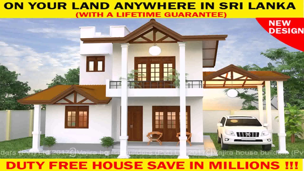 Sri Lankan Home Plan Normal - Modern House
