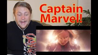 Captain Marvel Trailer Reaction!