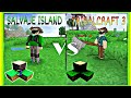 (Survivalcraft 2) Mods APK  Salvaje Island ⚔️ vs Tribalcraft 3 ⚔️ 👍😃