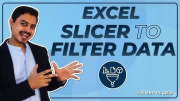 Excel Slicer to Filter Data | Excel in Hindi