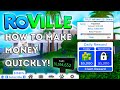 How To 🔎 Make Money Quickly In RoVille!! 💰 || RoVille Tips