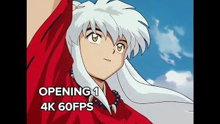 Inuyasha Opening 1 Latino 4K 60Fps - Creditless