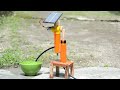 make  solar water pump