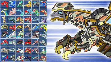 Dino Robot Scutellosaurus: Assembly + Battlefield | Eftsei Gaming