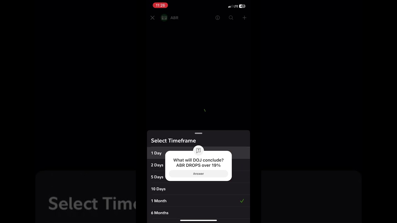 ARB stock drops after talks of DOJ investigation on lending practices. 