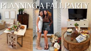 Hosting a Fall Housewarming Party | Florals, Pumpkins, Outfits & Tablescapes!