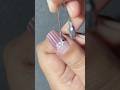 No Tools nail art for short nails #nailart #shortnails #nailtutorial #diy #naildesign