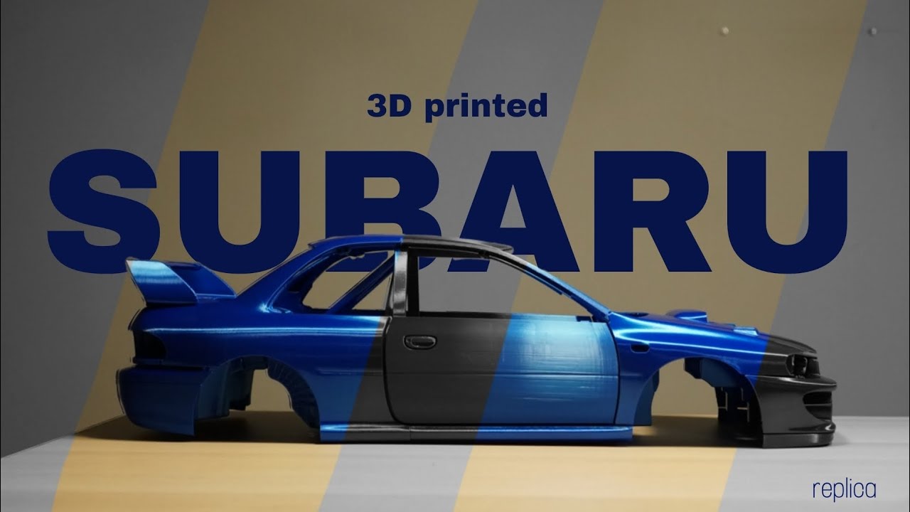 3D Printed IMPR3ZA 22B: Bring the Rally Legend to Life - TRAILER 2