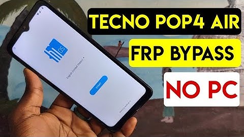 Tecno Pop 4 Air Frp Bypass Android 10 | Tecno BC1, BC2 Google Account Remove | Without Pc